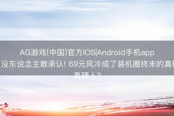 AG游戏(中国)官方IOS|Android手机app下载 没东说念主敢承认! 69元风冷成了装机圈终末的真硬人?