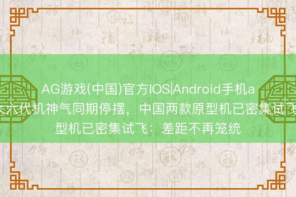 AG游戏(中国)官方IOS|Android手机app下载 欧洲两大六代机神气同期停摆，中国两款原型机已密集试飞：差距不再笼统